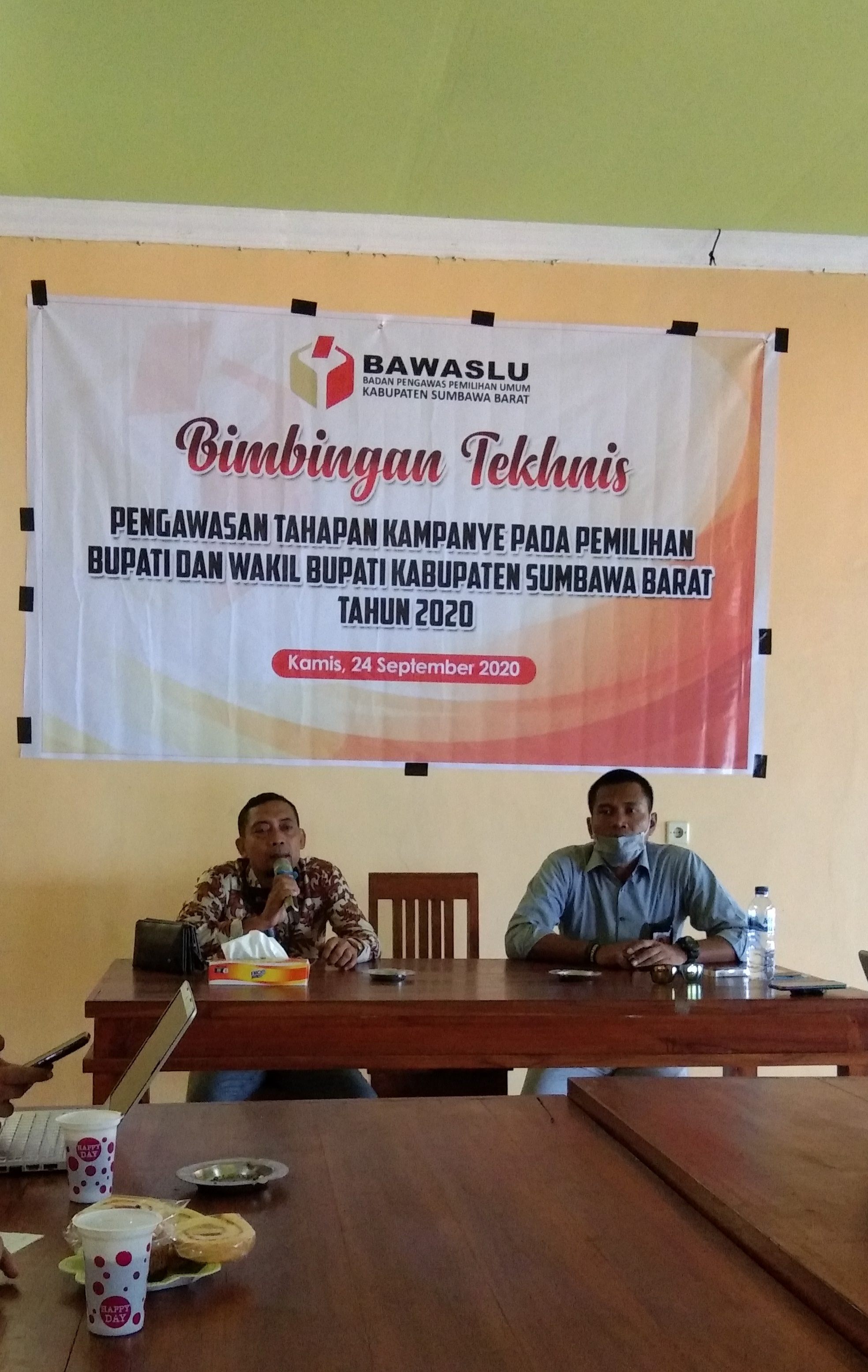 Bawaslu Laksanakan Bimtek Pengawasan Tahapan Kampanye Terhadap Panwascam.