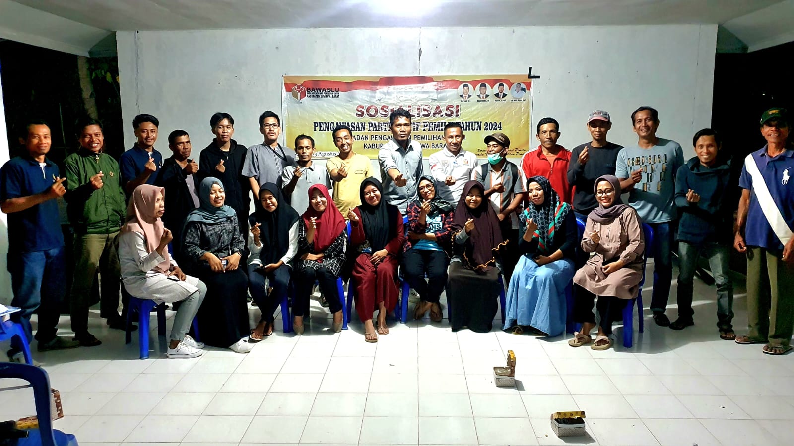 Bawaslu Sumbawa Barat Ajak Masyarakat Bersama Sama Awasi Pemilu 2024