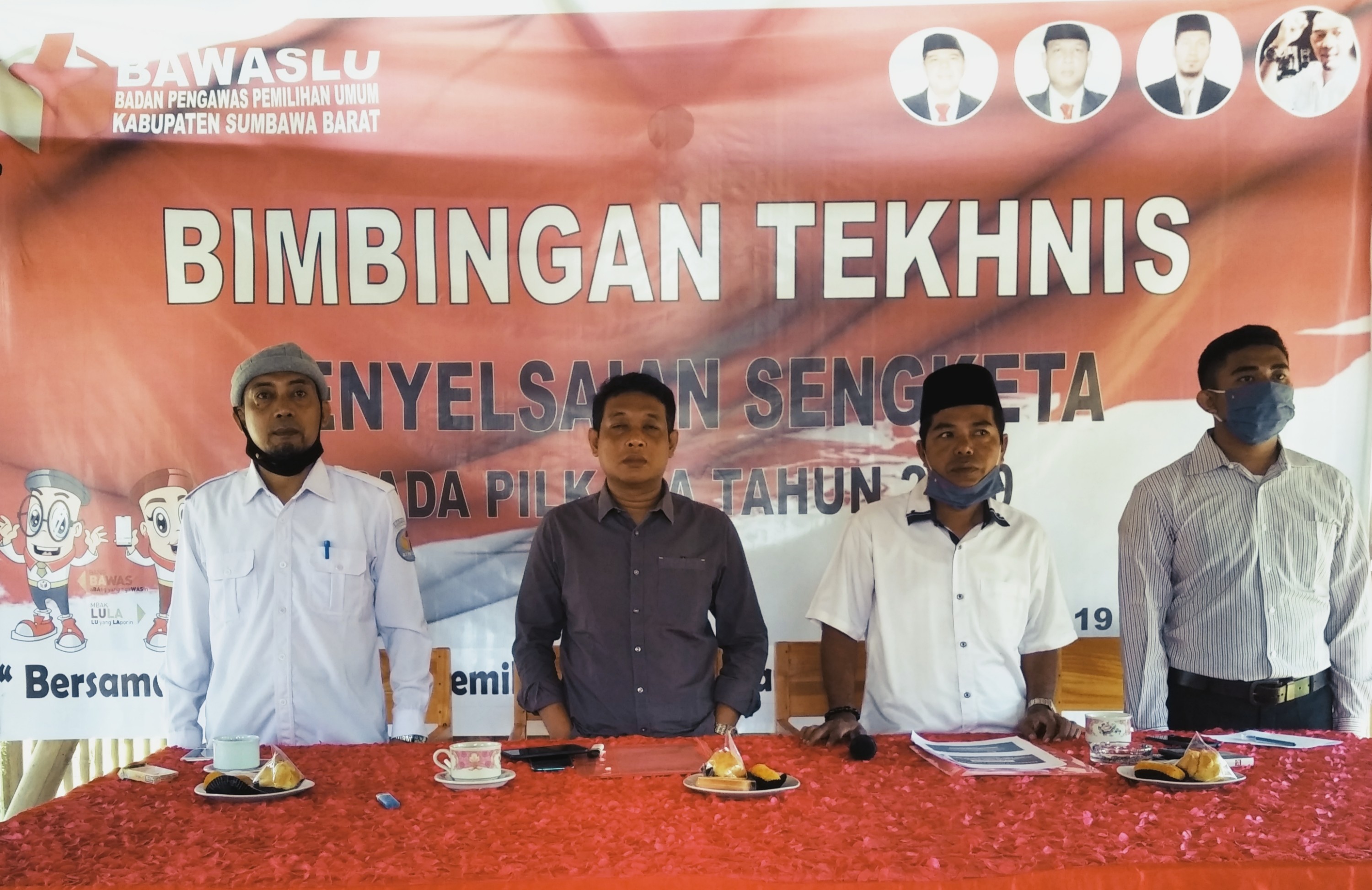 Bawaslu KSB Laksanakan Bimtek Penyelesaian Sengketa Kepada Panwascam