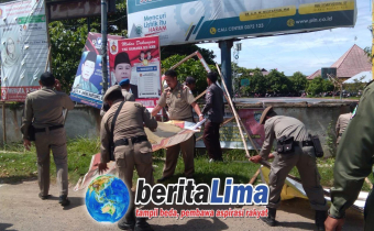 Bawaslu Sumbawa Barat Libatkan Tim Gabungan Penertiban APK di Sejumlah Titik