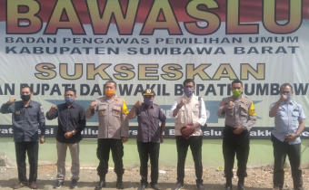 Silaturrahmi Kapolres KSB Bersama Ketua &amp; Anggota Bawaslu KSB.